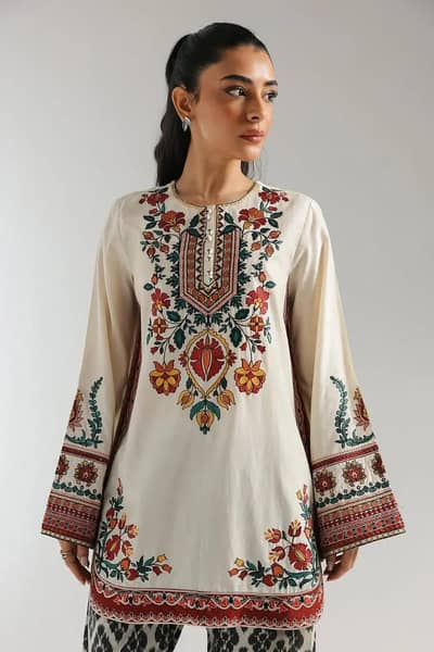 stylish women printed shirt and trouser -2 pcs
