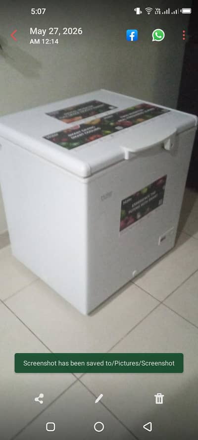 HIERE SINGLE DOOR INVERTER DEEP FREEZER