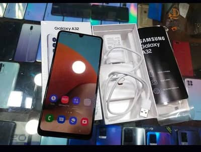 Samsung Mobile A32 ram 128 GB PTA approved for sale condition 10 by 10