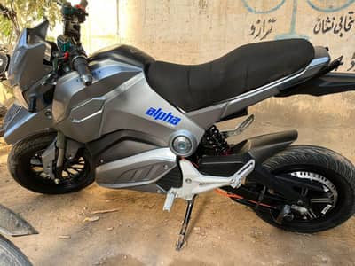 Unique Alpha 1500W Electric Bike - Excellent Condition