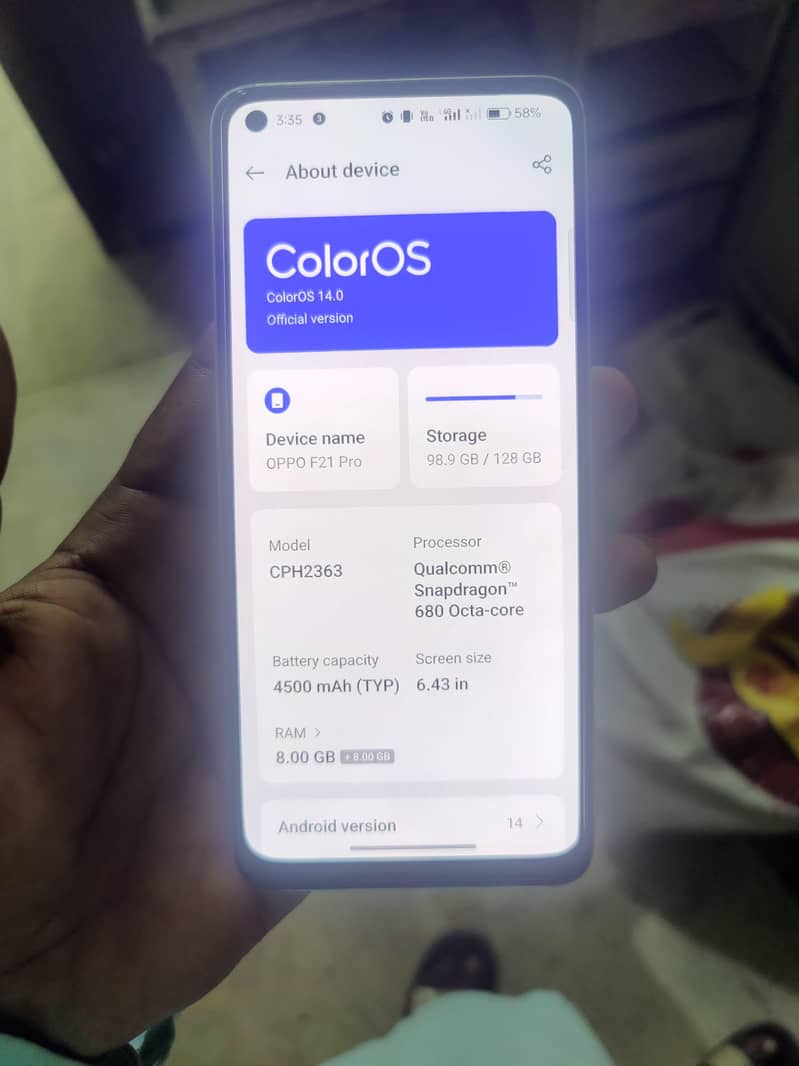 OPPO F21 Pro 3