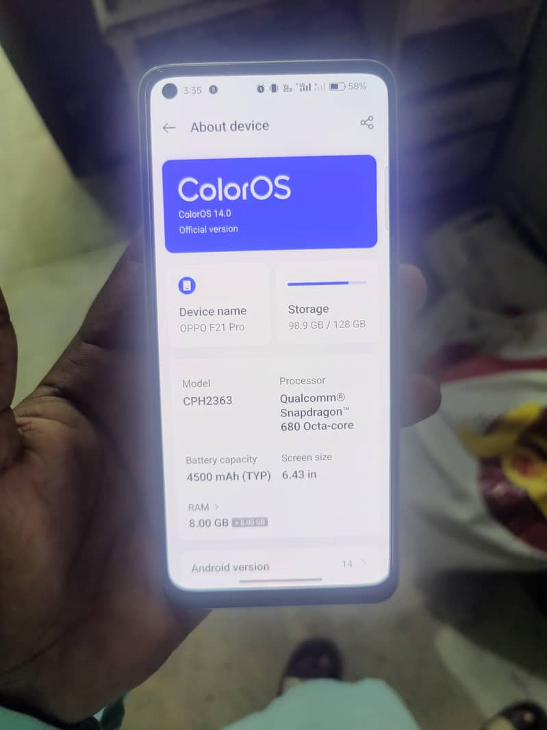 OPPO F21 Pro 6