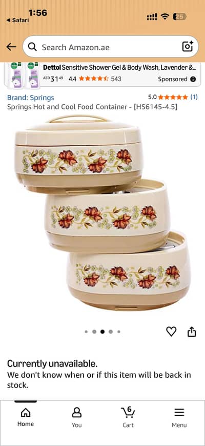 Lunch box set hot and cool