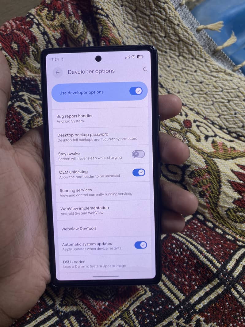 Google Pixel 7a 8/128 all ok device android 17 update 9