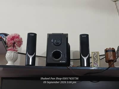 Full Ok Condition And box available Home theater audionic speaker