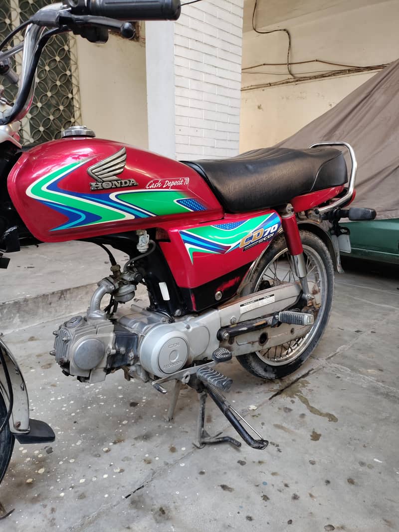 Honda CD 70 2018 model 3