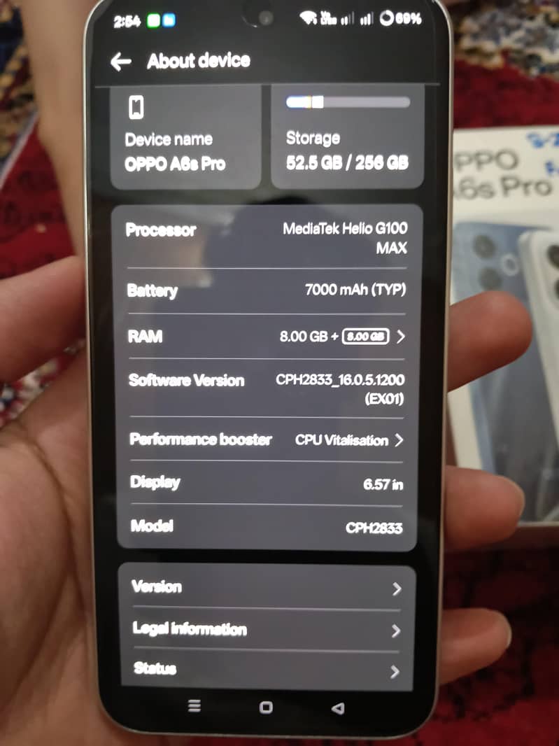 OPPO A6s pro 5g 1