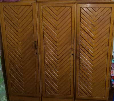 Bed Almirah and 2 big cabinets