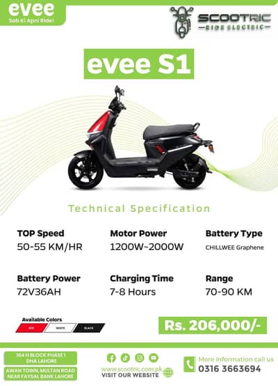 Sale my Evee scoty . . .