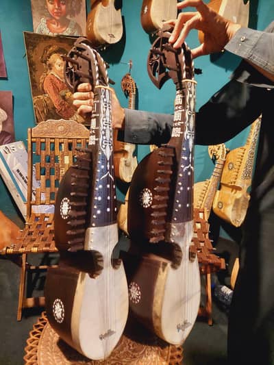 Rabab (plain rubab, half sadaf rabab, full sadaf rabab) sitar