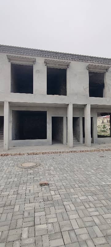 2 Marla Commercial Shop Double Storey In MODREN Design