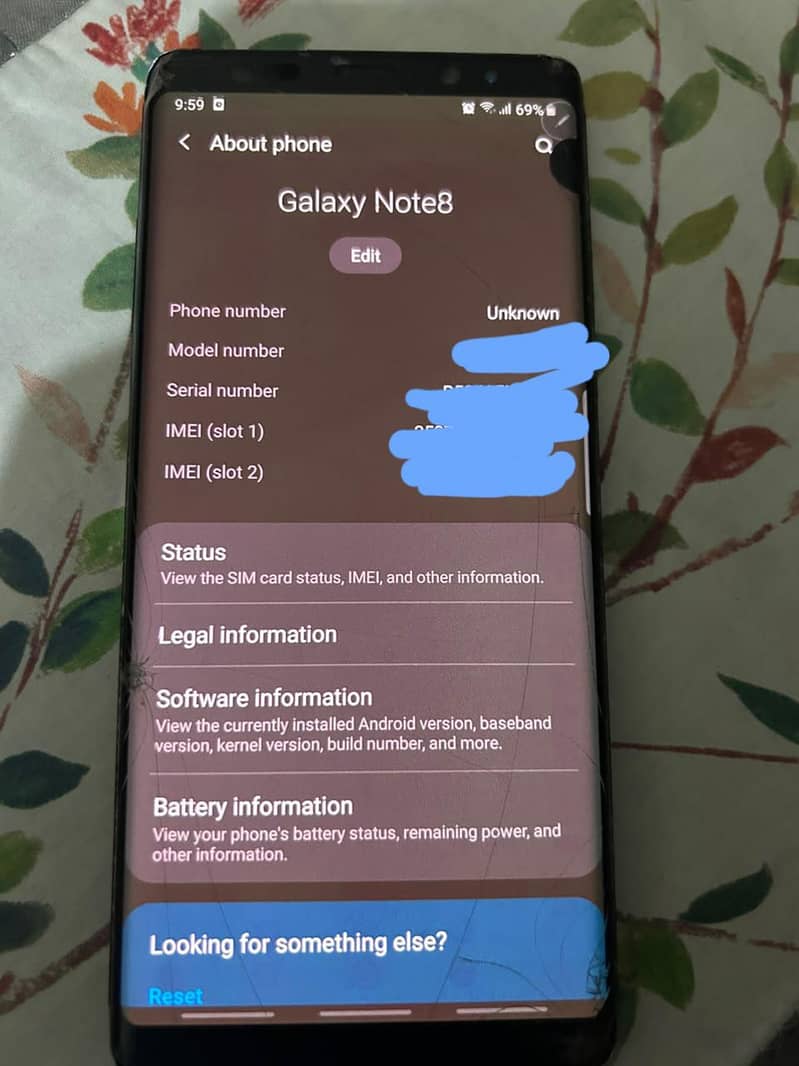 Samsung Mobile Note 8 1
