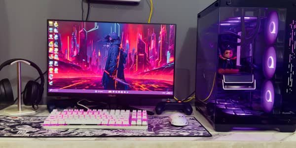 HIGH-PERFORMANCE GAMING PC + ASUS 144Hz IPS MONITOR — COMPLETE SETUP