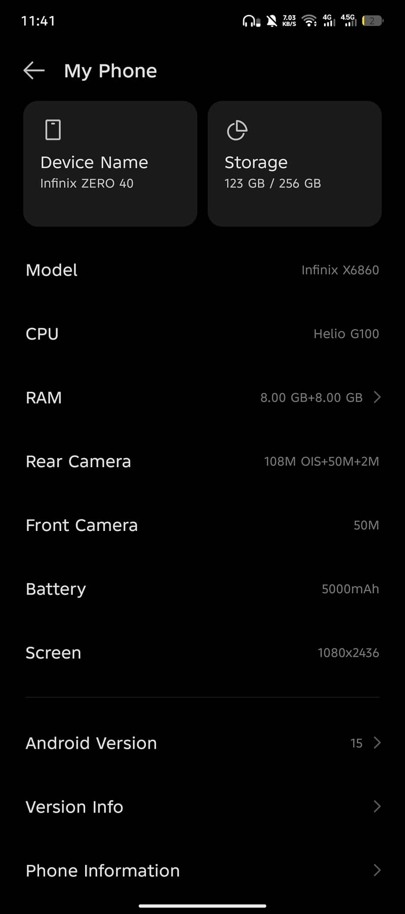 Infinix Zero 40 0