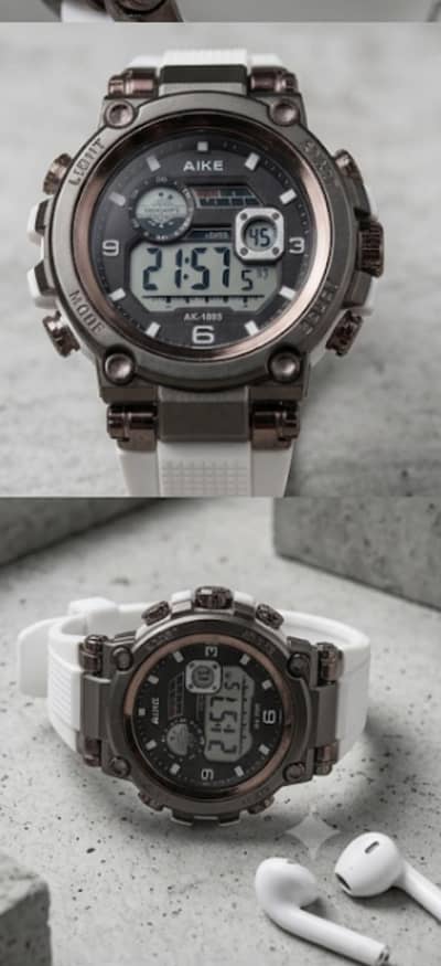 AIKE AK-1605 Heavy Duty Digital Sports Watch