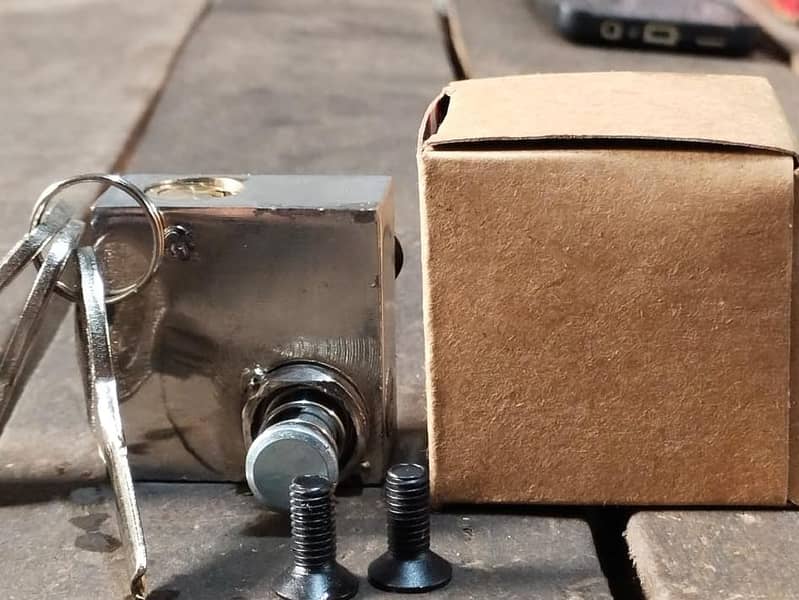 Motor Cycle Push Lock 1