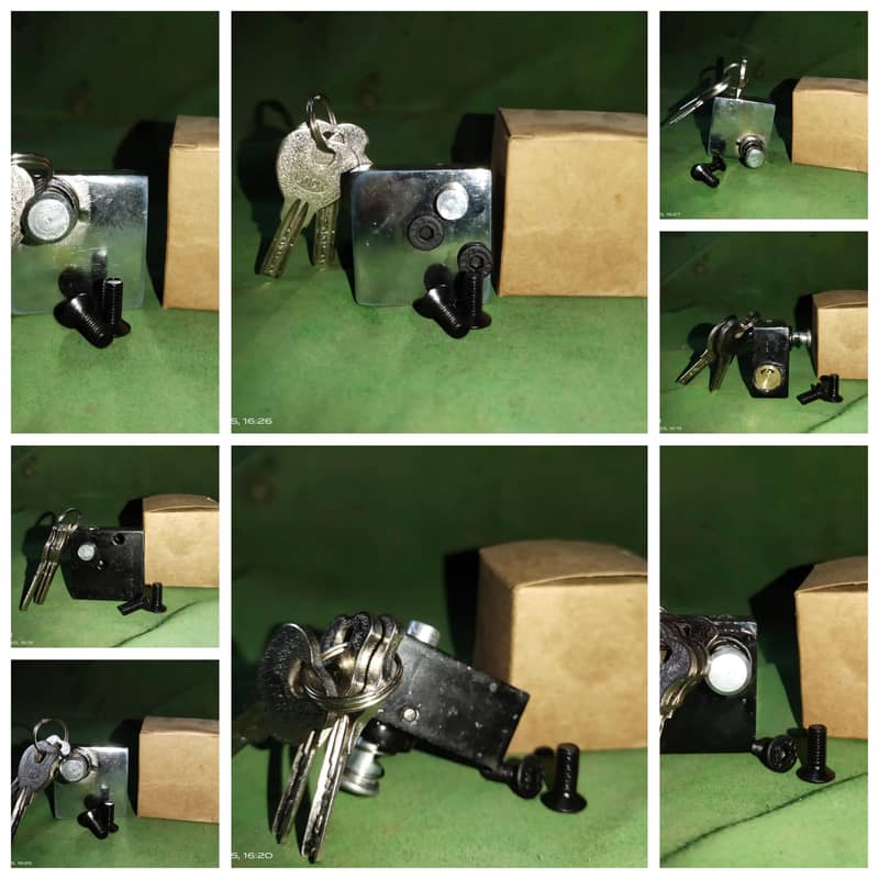 Motor Cycle Push Lock 2