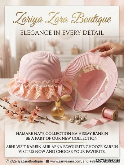 Stylish Kids Caps by Zariya Zara Boutique - Premium Quality