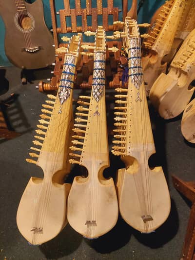 Rabab (full sadaf rabab, half sadaf rubab, plain rabab)