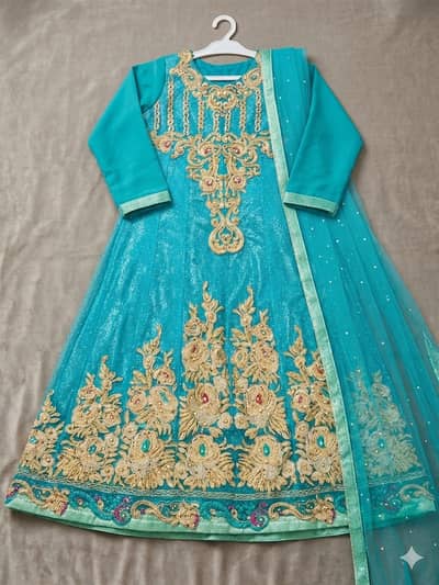 Green maxi one time used only