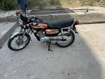 Bike 125 model 2022 All punjab No