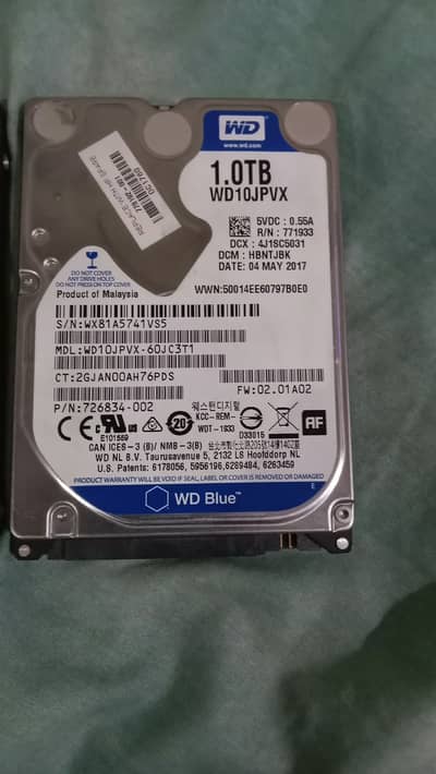 WD 1tb hard drive