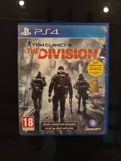 The Division ps4 game Disc