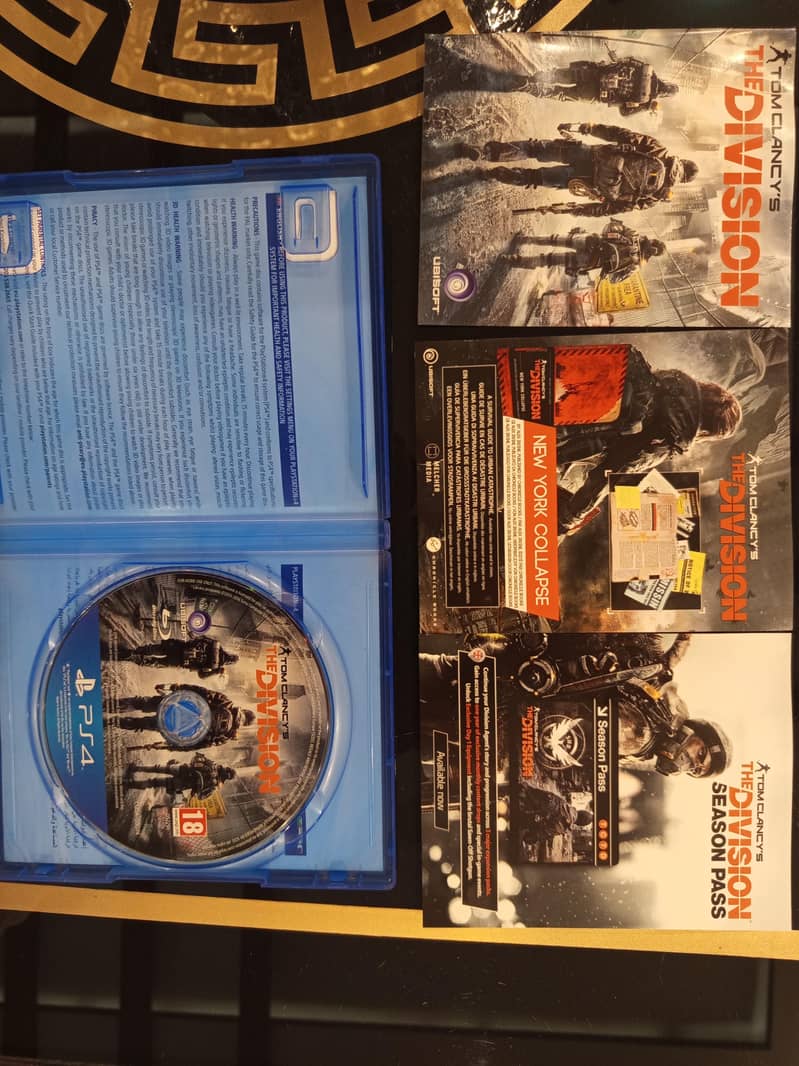 The Division ps4 game Disc 2