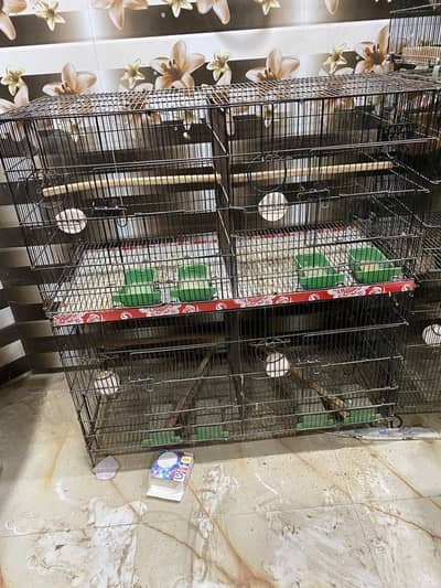 8 portion cages 12 portion cage and 4 portion cage