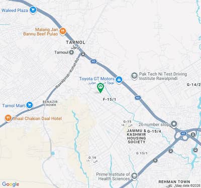 Premium 10 Marla Corner Residential Plot For Sale Near F-15 Markaz, Islamabad