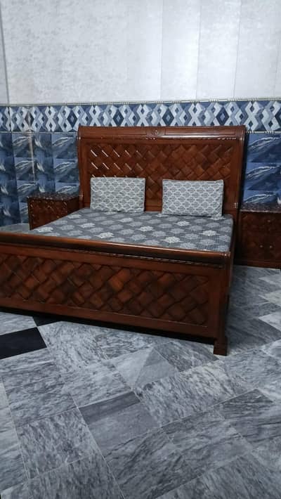 wooden bed for sale