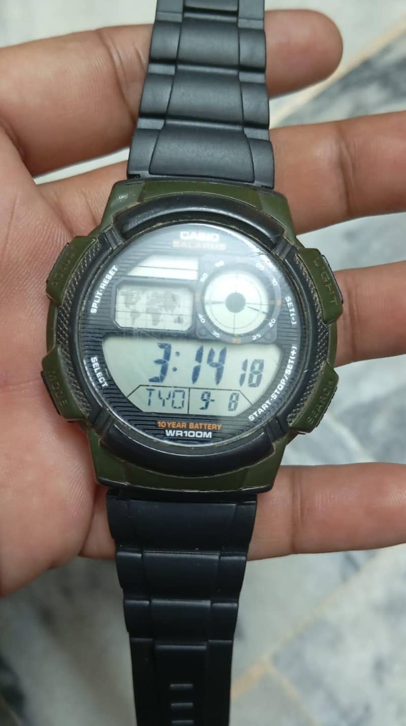 Casio world time watch 0