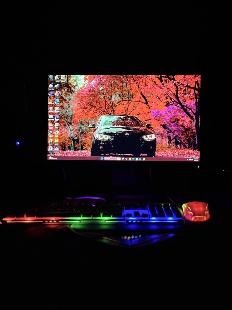 core i7 3rd gen Rx 580 with bordrless led 8