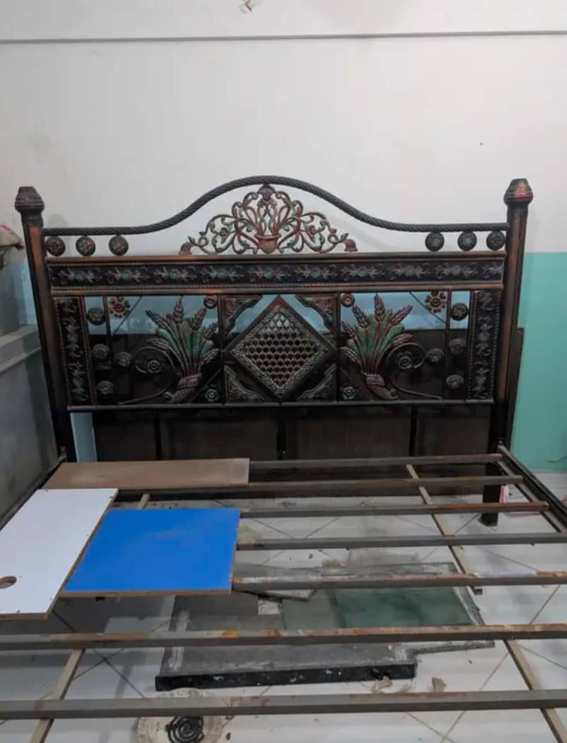 iron bed king size 2