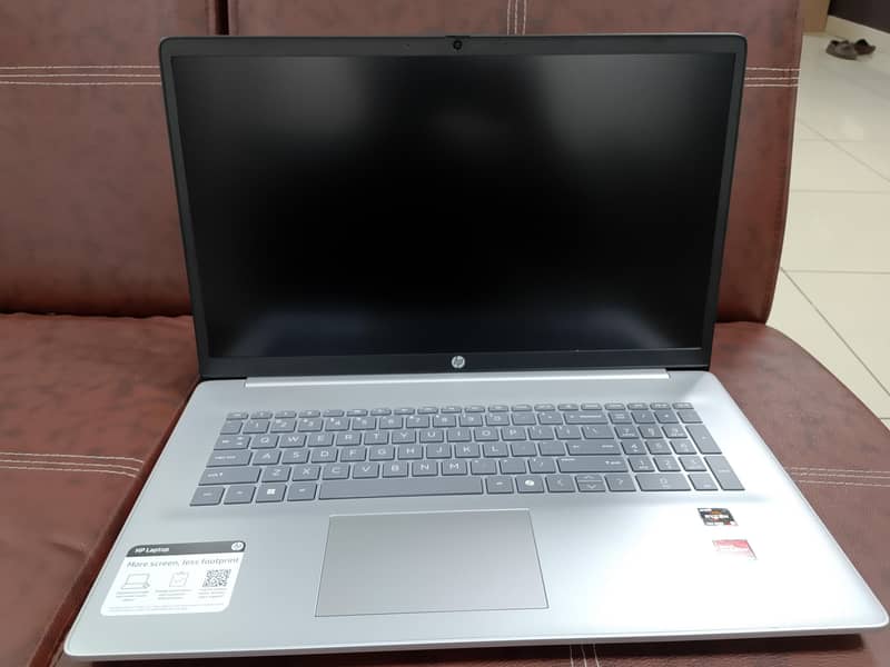 HP 17-Inch Laptop (AMD Ryzen 5 / 8GB RAM / 256GB SSD) 0