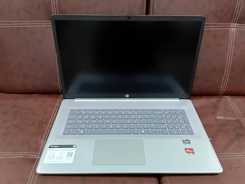 HP 17-Inch Laptop (AMD Ryzen 5 / 8GB RAM / 256GB SSD) 1