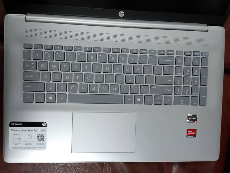 HP 17-Inch Laptop (AMD Ryzen 5 / 8GB RAM / 256GB SSD) 4