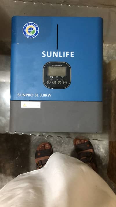 3kw hybrid inverter 2 adad battery ke sath