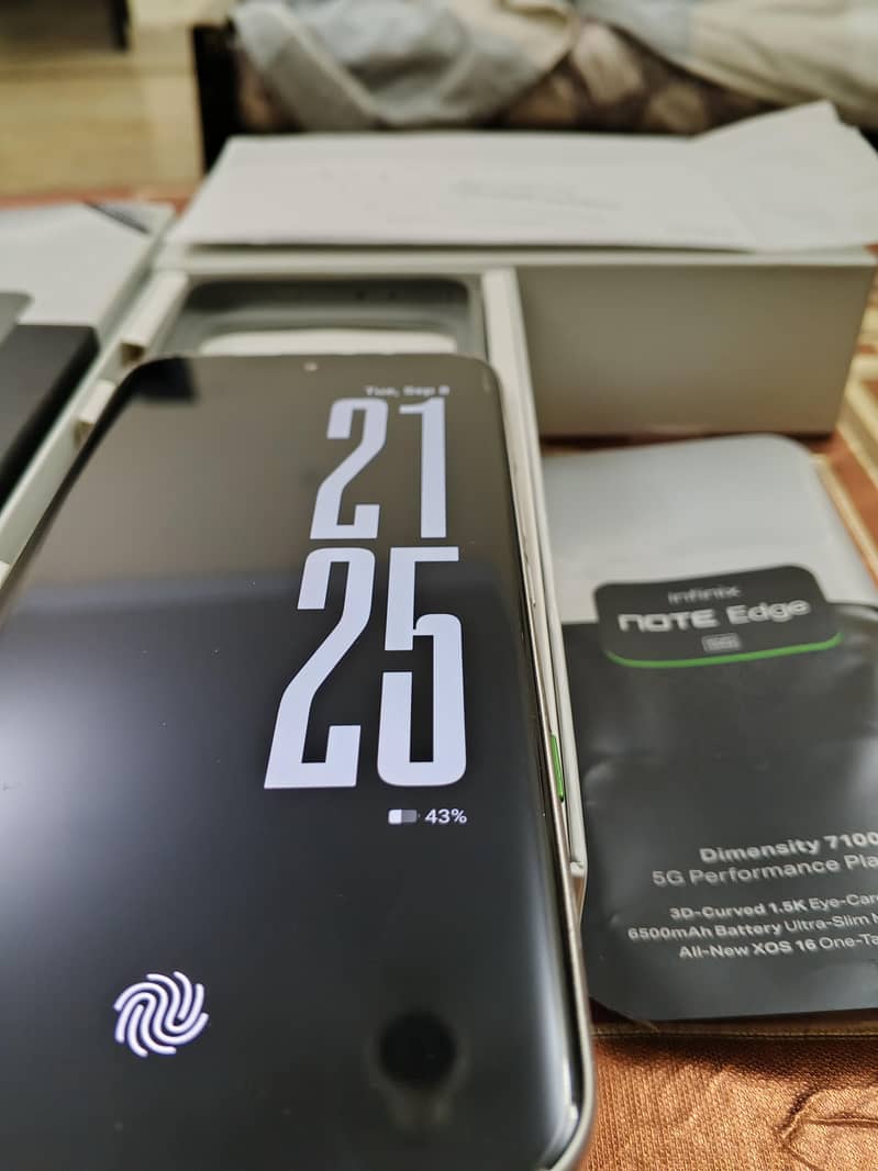 Infinix Note edge 5g 2