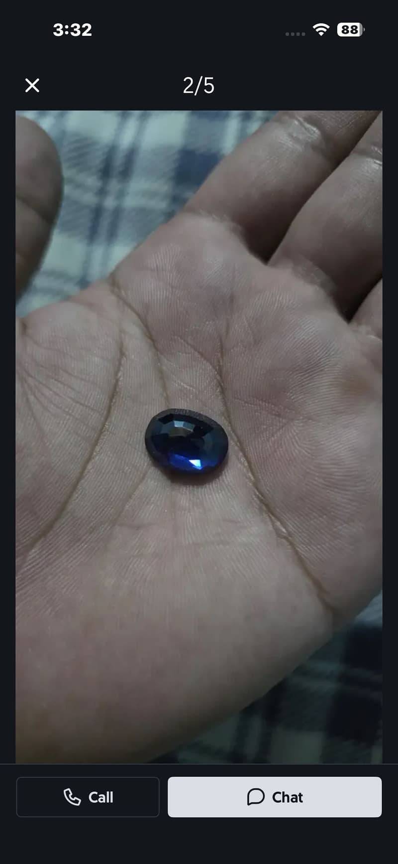 blue Sapphire stone 2