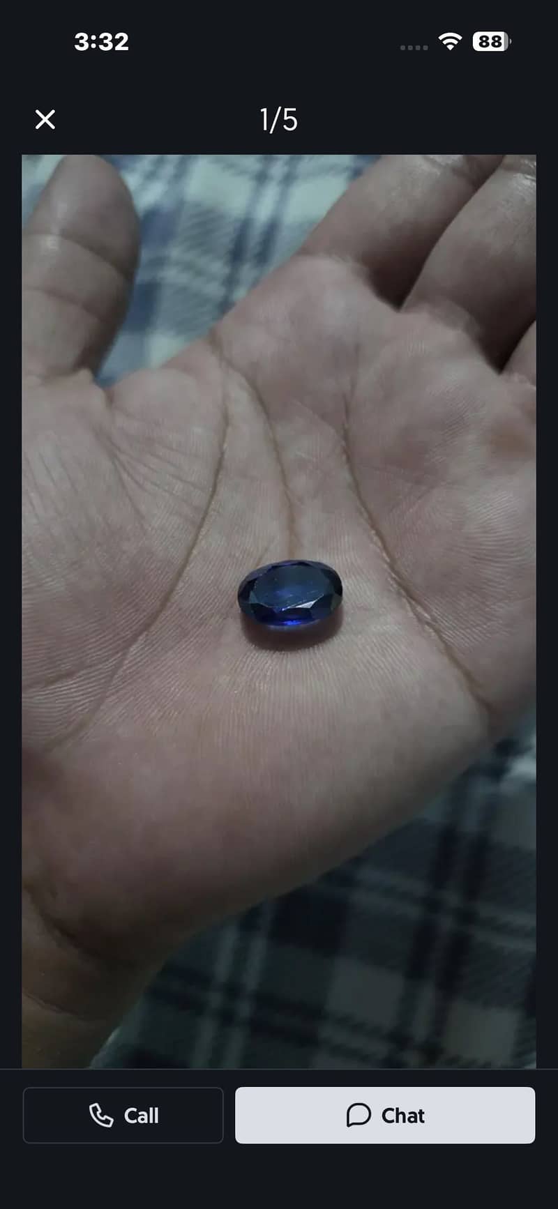 blue Sapphire stone 3