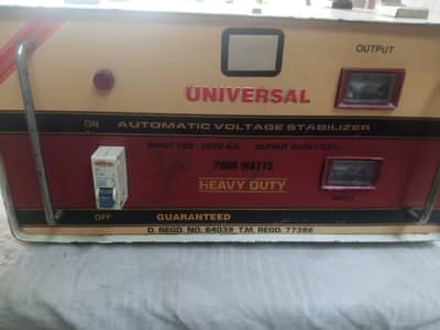 Voltage Stabilizer For Ac