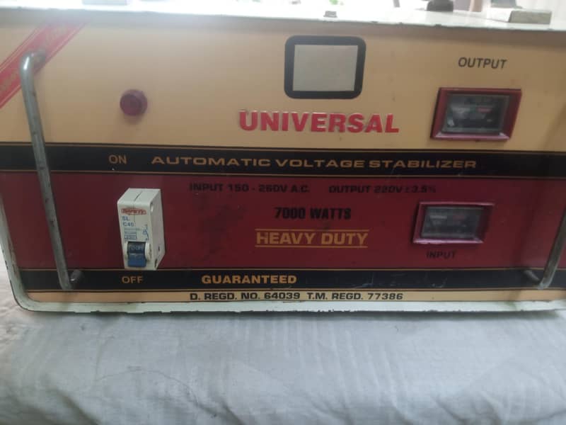 Voltage Stabilizer For Ac 0