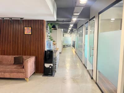 Fully Furnished 4000-SQF Office Available for Rent Jinnah Avenue Blue Area Islamabad.