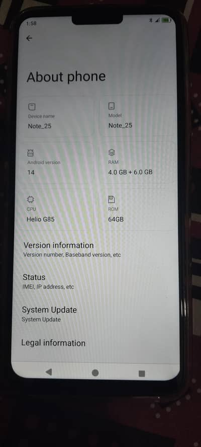 G'Five Note 25
