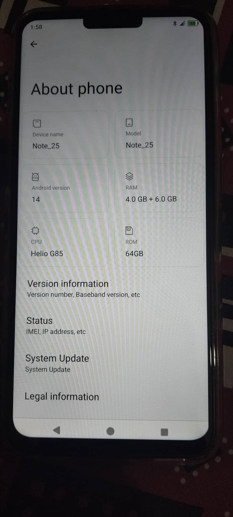 G'Five Note 25 0