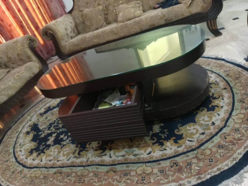 Wooden centre table 1
