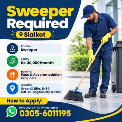 Cleaner Required || Cleaner Job || Urgent Hiring || Restaurant Jobs