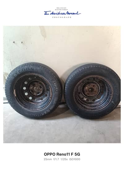 2 General Tycon Euro Tyres 145/80R13 – Suzuki Alto/Wagon R