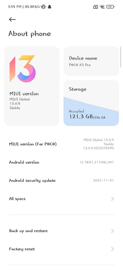Xiaomi Poco X3 Pro